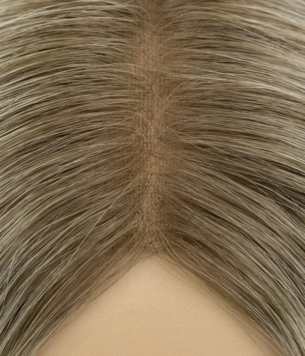 Closed Lace | 8.5” x 9” Breeze | Ultra-breathable Human Hair Topper | Ponytail Topper| Low Density