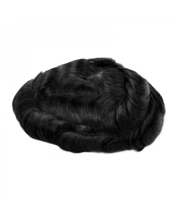 BRIAN | FULL LACE WITH SKIN BACK AND SIDES HAIR SYSTEM FOR MEN| SOFT AND BREATHABLE