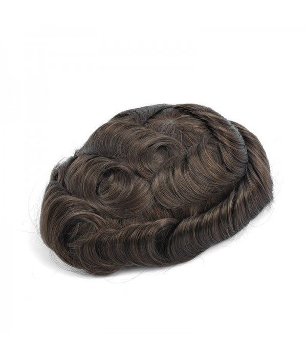 THOMAS | SUPER THIN SKIN V-LOOPED HAIR REPLACEMENT SYSTEM FOR MEN (0.04-0.06MM) | BEST SELLER